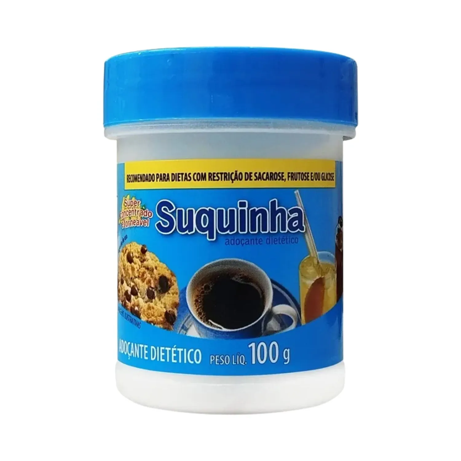 Adoçante Suquinha Dietético Zero Açúcar - Kerry 100g