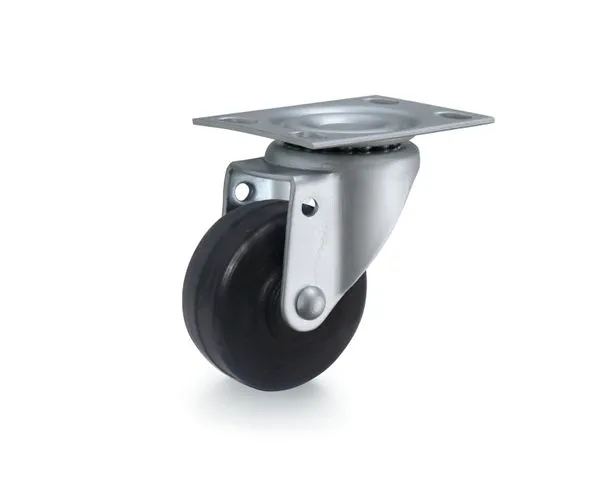 Rodizio GLR 210 BIN Borracha Capacidade 50kg - Rod-car