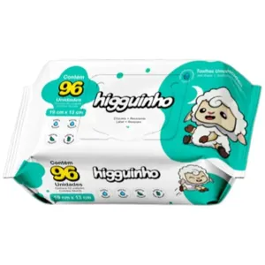 Toalha Umedecida Higguinho 96 Unidades (MP)