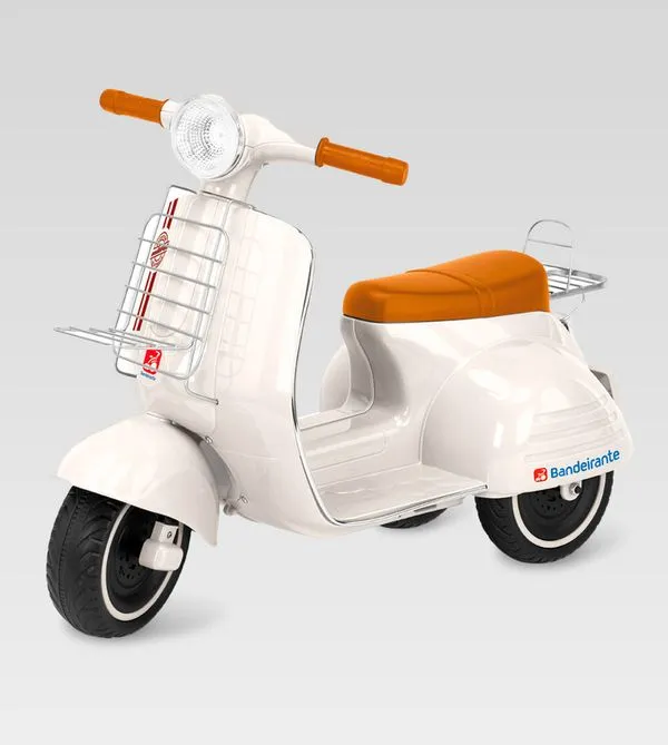 Scooter Elétrica 6V Banderetta - 2897 Off White