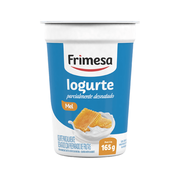 Iogurte Frimesa Parcialmente Desnatado de Mel 165g