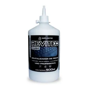 Revitalizador de Peças Implastec Revitec para Equipamentos Eletrônicos Proteção Contra Desgaste 500ML Revitalizador de Peças Implastec Revitec para Notebooks Monitores Computadores e Videogames 500ML