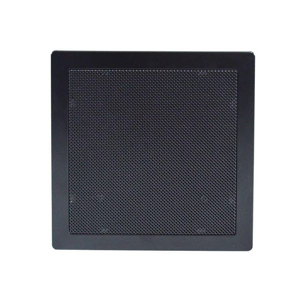 Arandela Quadrada Plastica Fiamon 6 Polegadas Com Difusor 30rms 8r Preta