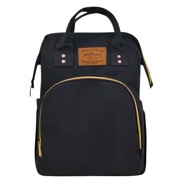 Mochila Maternidade Griff Baby 3053 Preto