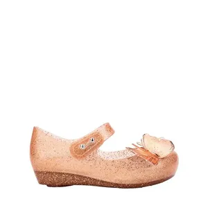 Mini Melissa Ultragirl Fly III Baby Bege Glitter 32849-25