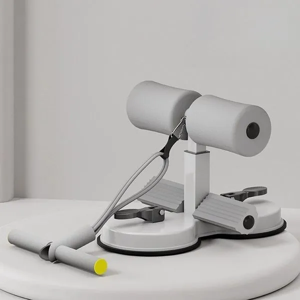 Aparelho para Abdominais com Ventosas Supino V2 Protege Barriga e Joelhos com 3 Ajustes Cinza OEM Aparelho para Abdominais Supino V2 com Ventosas Fortes e 3 Níveis de Ajuste Cinza OEM