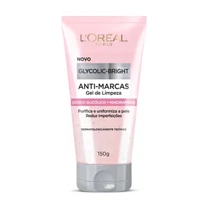 Gel De Limpeza Facial Antimarcas L’Oréal Paris Glycolic-Bright 150g