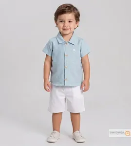 Conjunto Tomatinho Azul - G