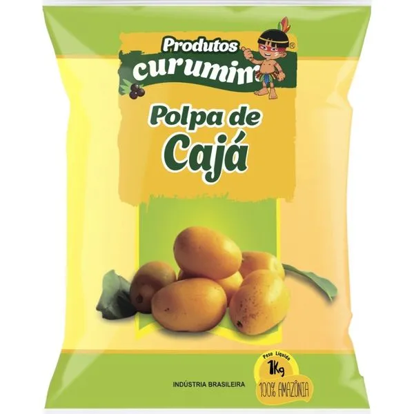 Polpa De Cajá Produtos Curumim 1kg