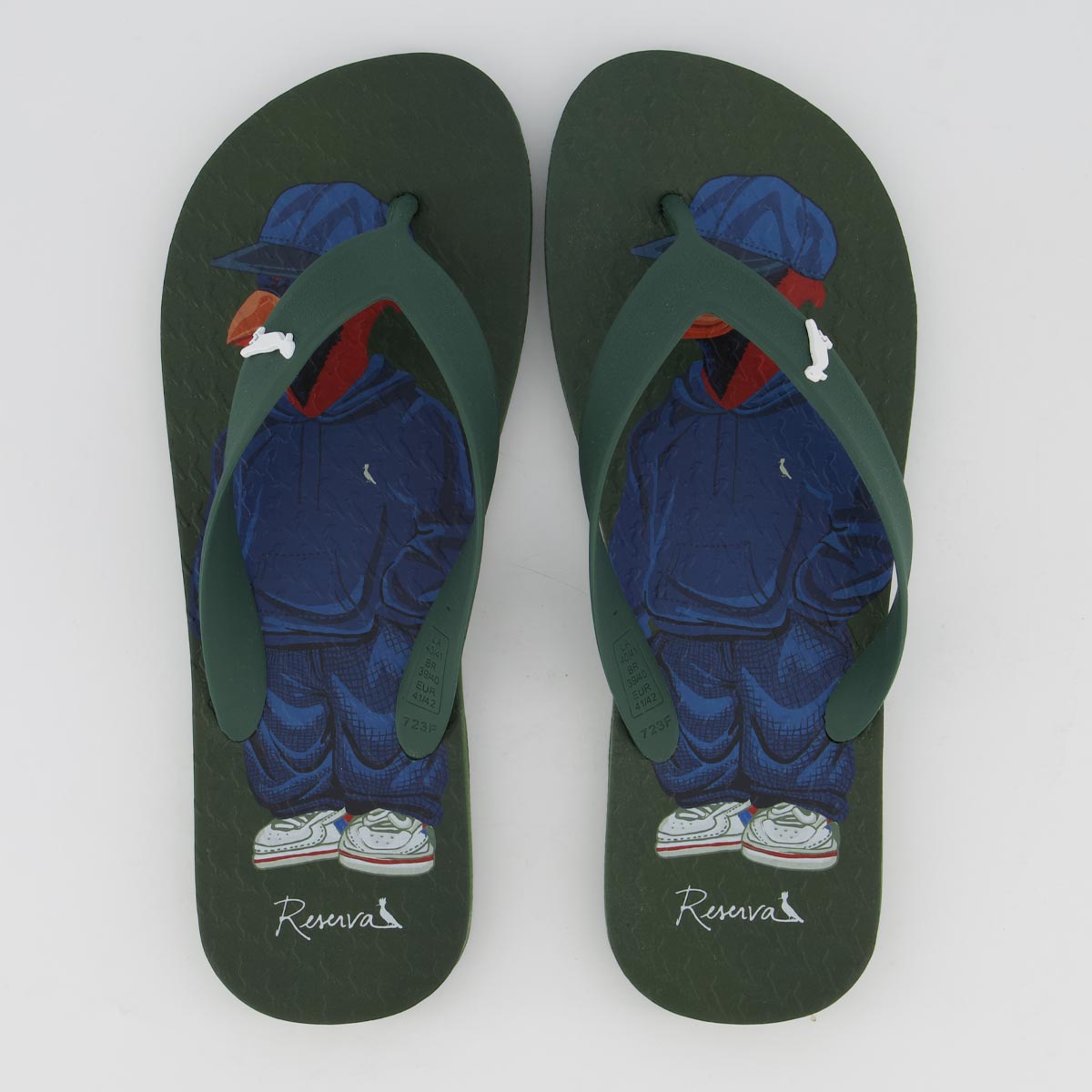 Chinelo Reserva Mascote Verde