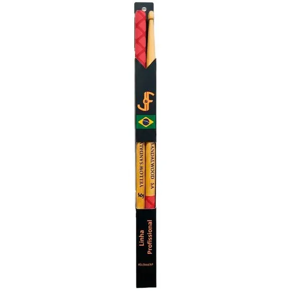 Baqueta J&F 5A Yellow Sândalo Vermelha (MP)