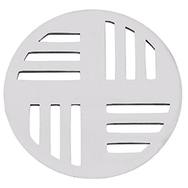 Grelha De Alumínio Redonda - Gral4 - Astra Grelha Redonda 9,7cm Aluminio Astra Gral4-as-gral4