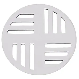 Grelha De Alumínio Redonda - Gral4 - Astra Grelha Redonda 9,7cm Aluminio Astra Gral4-as-gral4