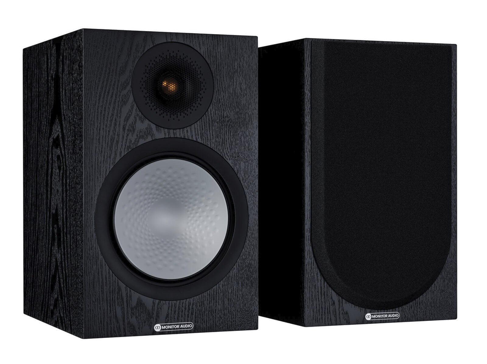 Monitor Audio Silver 100 7G Par Caixas Acústica 120w ( Black Oak )