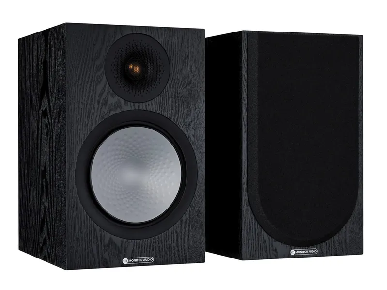 Monitor Audio Silver 100 7G Par Caixas Acústica 120w ( Black Oak )