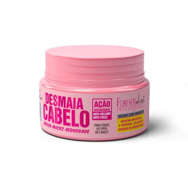 Mini Máscara Desmaia Cabelo Forever Liss 40g