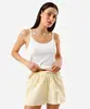 short de pijama avulso feminino boxer amarelo G