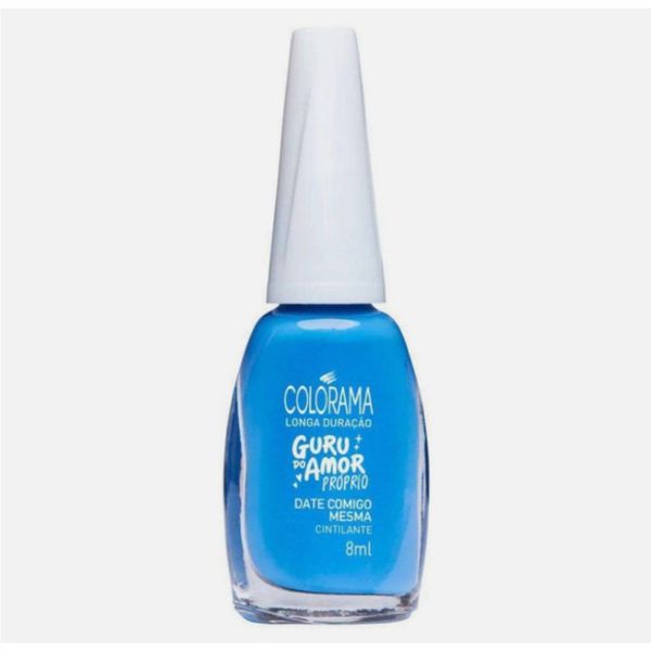 Esmalte Colorama coleção 'Guru do amor' Date comigo mesma cintilante 8ml