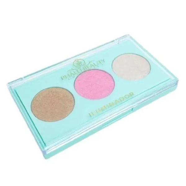 Paleta de Iluminador Phalle Beauty PH0319 PALETA DE ILUMINADOR PHALLE BEAUTY PH031