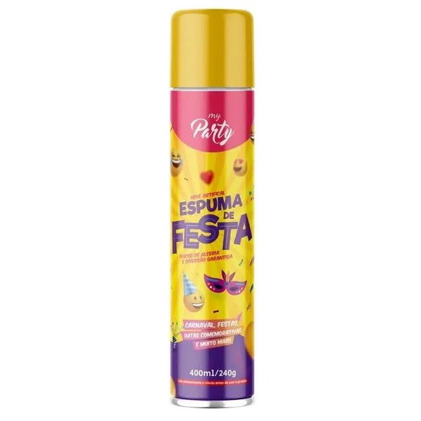 Espuma de Festa Aeroflex Neve Artificial 400ml ESPUMA DE FESTA AEROFLEX 400ML NEVE ARTI