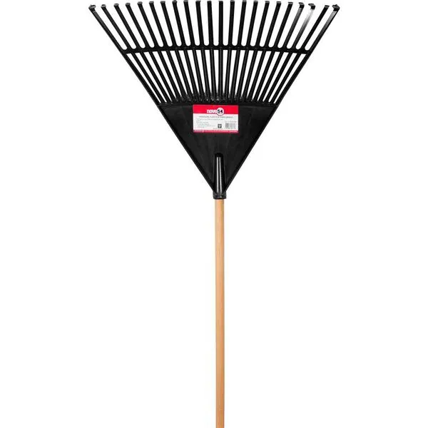 Vassoura Plástica para Grama 22 Dentes com Cabo 3129022005 - NOVE54