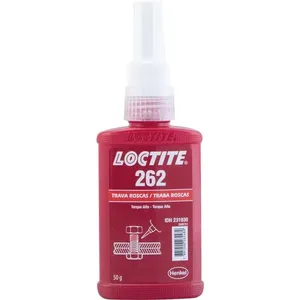 Adesivo anaeróbico para travamento de rosca 262 50 g - LOCTITE