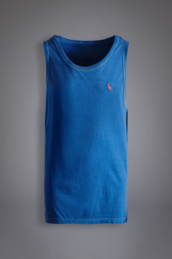 Regata Pica Pau Vermelho Stoned Azul Stoned - P