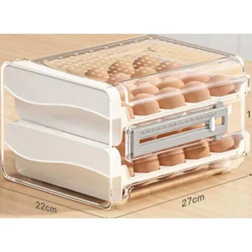 Porta-Ovos para 40 Ovos Good Helper Branco T-BI