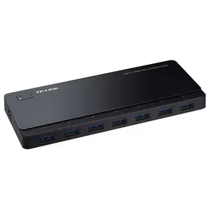 Hub Usb 3.0 UH720 com 7 Portas e Fonte de Alimentação Externa Preto TP-Link Hub Usb 3.0 UH720 com 7 Portas para Computador e Notebook Preto TP-Link