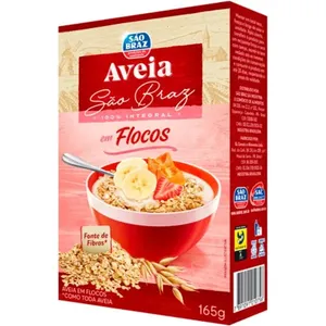 Aveia em Flocos São Braz 165g