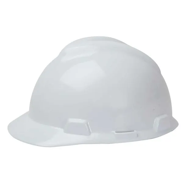 Capacete Aba Frontal com Suspensão de Tecido MSA Capacete V-GARD aba frontal PK branco 311307 - MSA