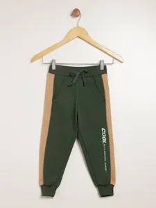 Calça Moletom Com Punho Infantil Para Menino - VERDE 6