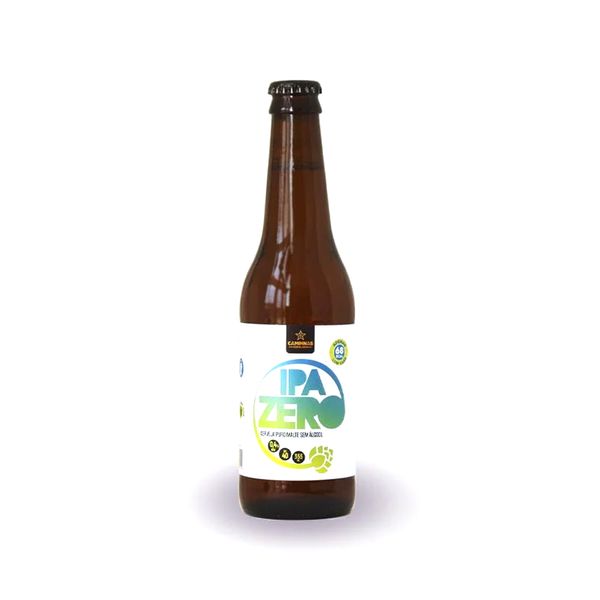 Cerveja Puro Malte IPA Zero Álcool Cervejaria Campinas 355ml