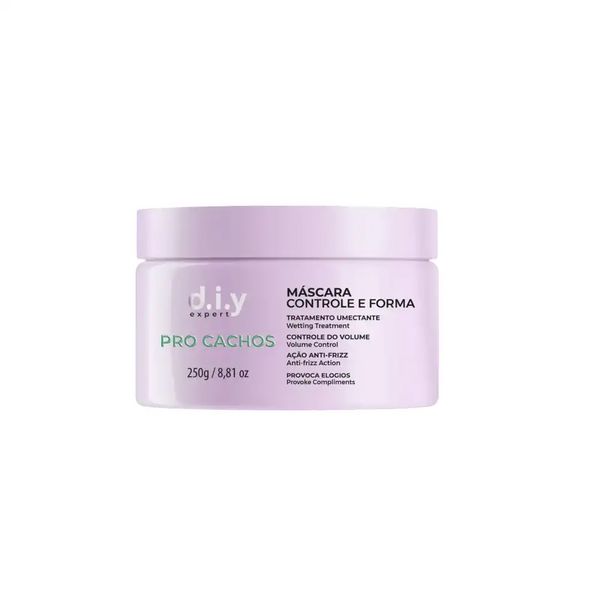 Mascara Diy Expert Pro Cachos Controle E Forma 250G