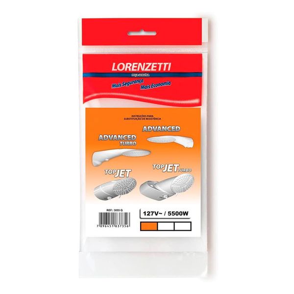 Resistência Lorenzetti 3055 Q 5500w 127v