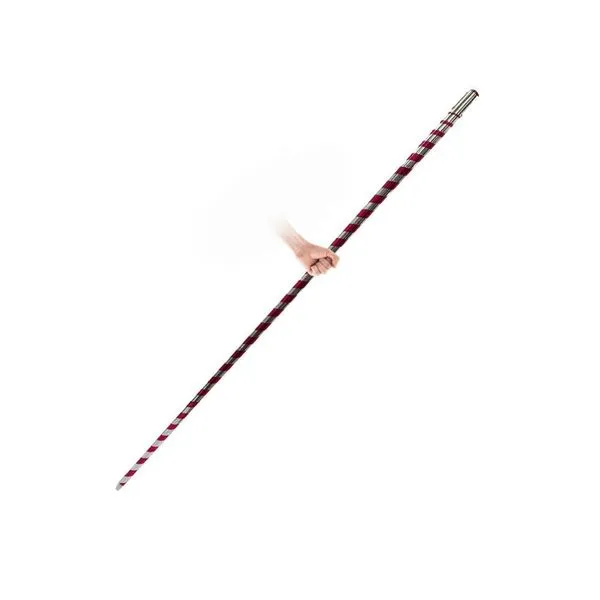 Bengala Aparição Listrada Plastico Cores A Escolher - Coleção Fast Magic N 11 Cor Vermelho