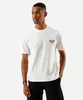 camiseta masculina relaxed fit negroni off white M