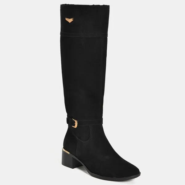 Bota Montaria Camurça Cano longo Preto 098-025-01 34