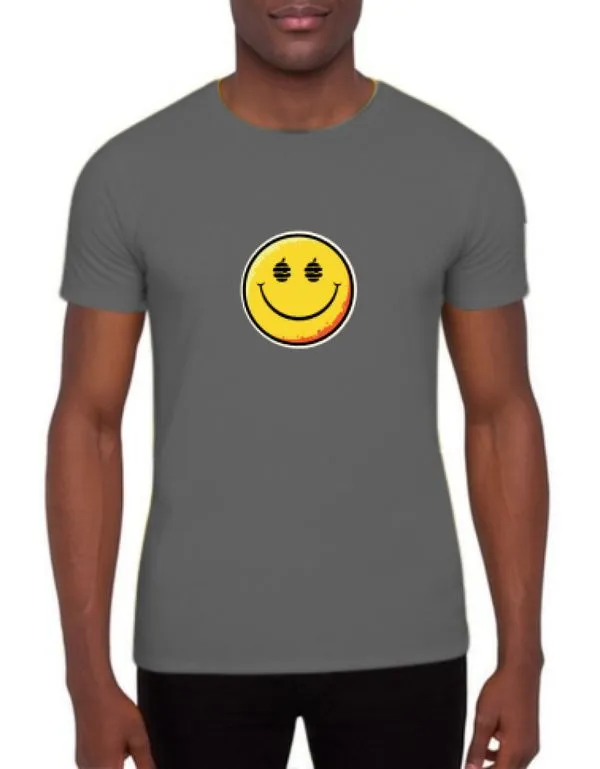 Camiseta Dry Fit Cinza Manga Curta Natan Por Aí Feliz 12 / Cinza
