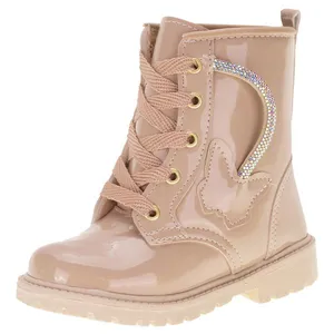 Bota Infantil Feminina Coturno Gracinha 0082 ROSA 25