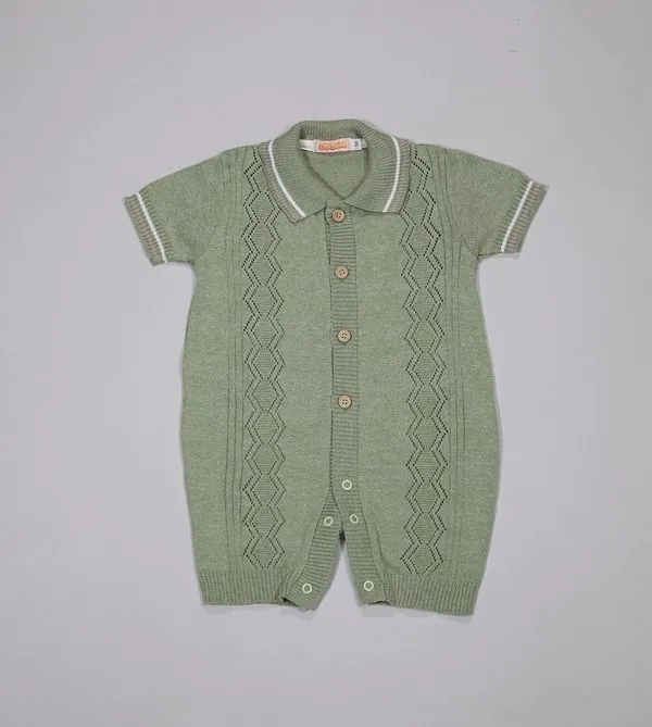 Macaquinho Elegance Baby Verde - GG
