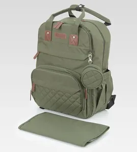 Mochila Maternidade com Trocador Verde Twibex Verde