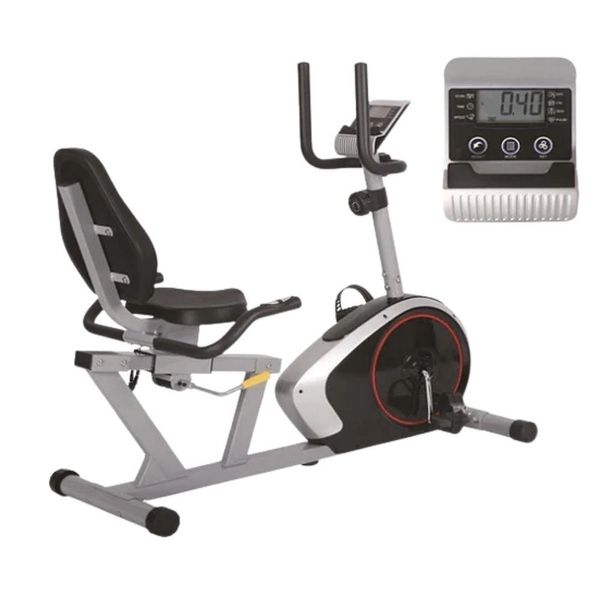 Bicicleta Ergométrica Horizontal Magnética Flywheel 5kg