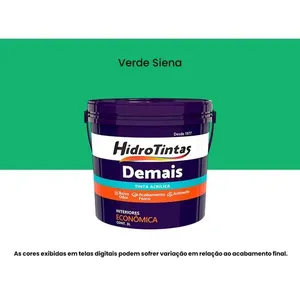 Tinta Acrílica Hidrotintas Econômica Fosca 3L Demais Verde Siena (MP)
