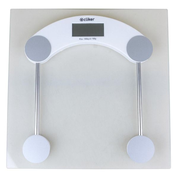 Balança Digital de Vidro 180Kg Bio Smart Cliker