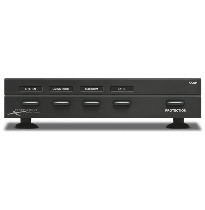 Proficient Audio Ss4p Seletor Canais Até 4 Pares Estéreo