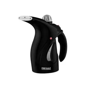 Passadeira à Vapor 110V Preto Desamassa Direto No Cabide
