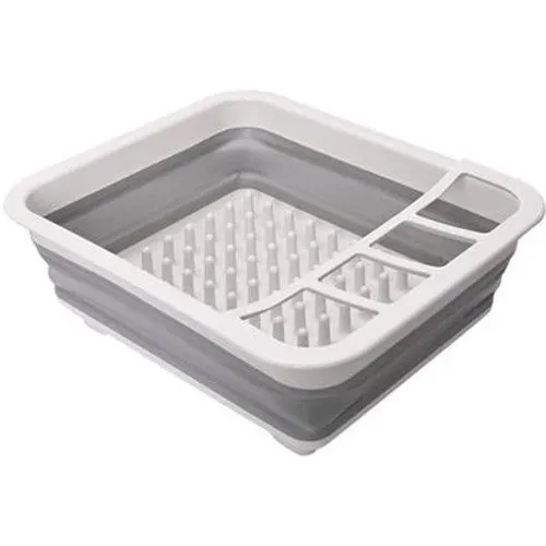 Escorredor de Louças Lovfe Branco e Cinza E17 E-BI