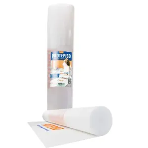 Proteção de Piso Temporária Protepiso DBI02.24 Polietileno Expandido 2mm 1,20x20m 24m2 para Obras Epex Protepiso DBI02.24 Polietileno Expandido 2mm 1,20x20m 24m2 para Reforma e Manutenção Epex
