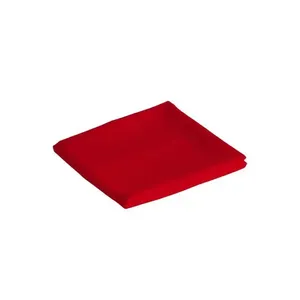 Toalha De Mesa Basic 1 Peça 1,45m X 1,40m 4 Lugares 100% Poliéster Tecido Oxford Cor:vermelho